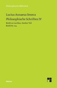 bokomslag Philosophische Schriften IV