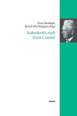 Enno Rudolph, Bernd O Küppers - Kulturkritik nach Ernst Cassirer, Häftad