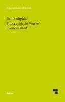 Alighieri Dante, Ruedi Imbach - Philosophische Werke in einem Band, Häftad