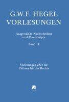 Georg Wilhelm Friedrich Hegel, Martin Bondeli, Hoo Nam Seelmann - Vorlesungen über die Philosophie des Rechts, Inbunden
