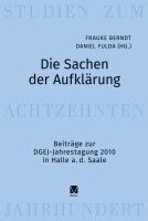Daniel Fulda, Frauke Berndt - Sachen der Aufklärung, Inbunden