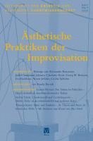 bokomslag Ästhetische Praktiken der Improvisation