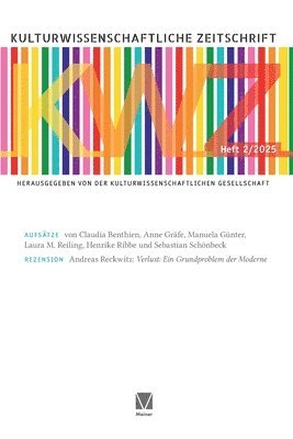 Kulturwissenschaftliche Gesellschaft - Kulturwissenschaftliche Zeitschrift 2/2025, Häftad