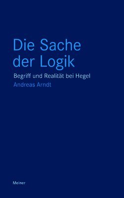 Andreas Arndt - Sache der Logik, Häftad
