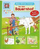 bokomslag WAS IST WAS Kindergarten Malen Rätseln Stickern Auf dem Bauernhof