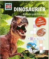 bokomslag Rätseln und Stickern: Dinosaurier