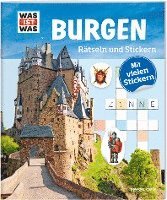 Rätseln und Stickern: Burgen 1