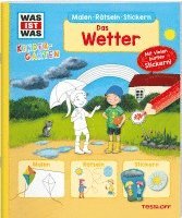 bokomslag WAS IST WAS Kindergarten Malen Rätseln Stickern. Das Wetter