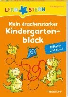 bokomslag LERNSTERN. Mein drachenstarker Kindergartenblock. Rätseln und üben