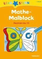 bokomslag Lernstern: Mathe-Malblock 1. Klasse. Rechnen bis 10