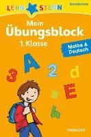 bokomslag Lernstern: Mein Übungsblock 1. Klasse. Mathe & Deutsch