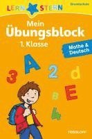 bokomslag Lernstern: Mein Übungsblock 1. Klasse. Mathe & Deutsch