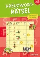 bokomslag Kreuzworträtsel: Rätselspaß für Kinder (rot)