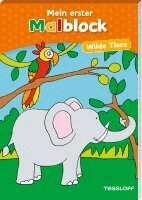 Tessloff Verlag - Erster Malblock. Wilde Tiere, Häftad