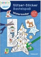 bokomslag Glitzer-Sticker Bastelspaß. Winterzauber