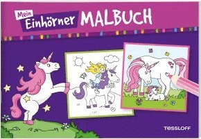 Mein Einhörner-Malbuch 1
