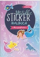 bokomslag Metallic-Sticker Malbuch. Meerjungfrauen