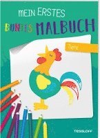 bokomslag Mein erstes buntes Malbuch. Tiere