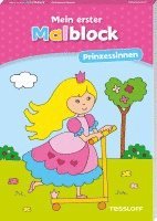 bokomslag Mein erster Malblock. Prinzessinnen