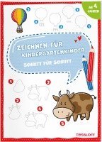 bokomslag Zeichnen für Kindergartenkinder. Schritt für Schritt