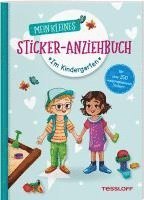 bokomslag Mein kleines Sticker-Anziehbuch. Im Kindergarten
