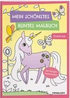 bokomslag Mein schönstes buntes Malbuch. Einhörner