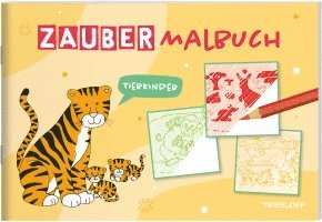 bokomslag Zaubermalbuch. Tierkinder