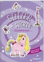 Glitzer-Sticker Malbuch. Zauberponys 1