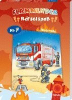 bokomslag Flammender Rätselspaß. Feuerwehr