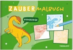 Zaubermalbuch. Dinosaurier 1