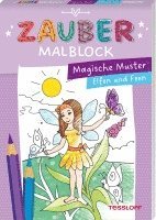 bokomslag Zaubermalblock. Magische Muster. Elfen und Feen