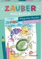 bokomslag Zaubermalblock. Magische Muster. Meerjungfrauen