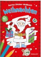 bokomslag Weihnachten. Buntes Sticker-Malbuch