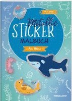 Metallic-Sticker Malbuch. Am Meer 1