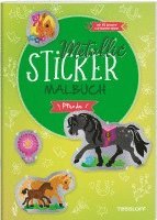 Metallic-Sticker Malbuch. Pferde 1