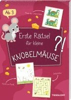 bokomslag Erste Rätsel für kleine Knobelmäuse