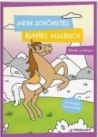 bokomslag Mein schönstes buntes Malbuch. Pferde und Ponys