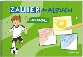 bokomslag Zaubermalbuch. Fußball