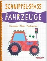 bokomslag Schnippel-Spaß. Fahrzeuge. Schneiden - Malen - Nachspuren