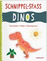 bokomslag Schnippel-Spaß. Dinos. Schneiden - Malen - Nachspuren