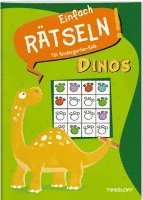 bokomslag Einfach rätseln! Für Kindergarten-Kids. Dinos