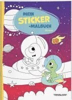 Mein Sticker-Malbuch. Weltraum 1