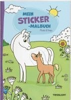 bokomslag Mein Sticker-Malbuch. Pferde & Ponys