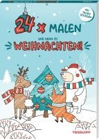 bokomslag 24 x malen und dann ist Weihnachten!