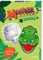 bokomslag Masken-Malblock. Dinos