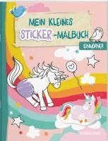 Mein kleines Sticker-Malbuch. Einhörner 1