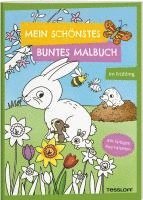 bokomslag Mein schönstes buntes Malbuch. Im Frühling