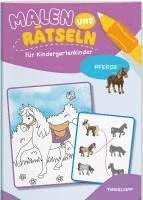 bokomslag Malen und Rätseln für Kindergartenkinder. Bauernhof