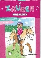 bokomslag Zaubermalblock. Magische Muster. Pferde