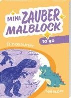 Mini Zaubermalblock to go. Dinosaurier